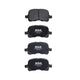 RDA BRAKES RDA GP Max General Purpose Low Metallic Brake Pad Set RDB1392
