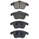 RDA BRAKES RDA GP Max General Purpose Low Metallic Brake Pad Set RDB2094