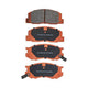 RDA GP MAX LOW METALLIC BRAKE PAD SET DAIHATSU TOYOTA RDB306