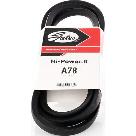 Gates Fan Belt - V-Belt (A-Section) A78