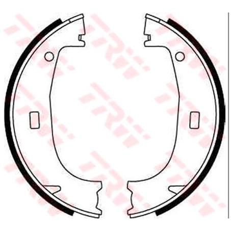 TRW Brake Shoe 160mm x 25mm