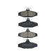 RDA GP MAX LOW METALLIC BRAKE PAD SET FORD HSV RDB1086