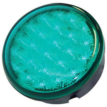 HELLA LED Strobe Green 9 to 33V Permanent Mount 95901165