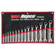 Repco 15 Piece Ratcheting Spanner Set Metric RTKGW315M