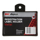 REPCO REGISTRATION LABEL HOLDER METAL