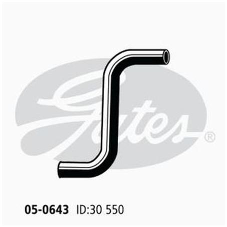 Gates Radiator Hose Upper 05-0643