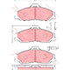 TRW DTEC Brake Pad Set