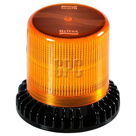 ECCO LED Beacon Amber 10-30V 3 Bolt Mount Amber Lens H132mm x D132mm IP67 BF300-00