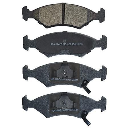 RDA BRAKES RDA GP Max General Purpose Low Metallic Brake Pad Set RDB1335