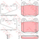 TRW Brake Pad Set (DB1521)