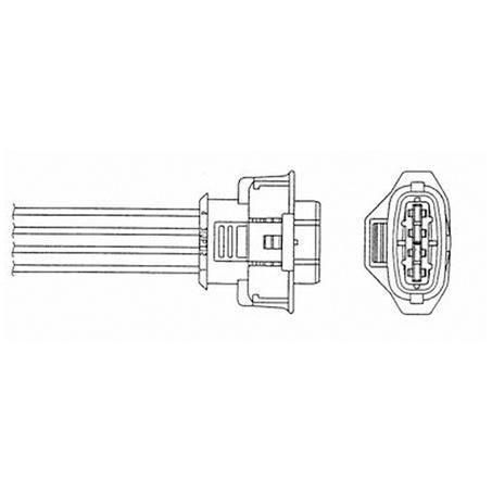 NTK Oxygen Sensor OZA334-SZ5