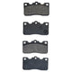 RDA BRAKES RDA GP Max General Purpose Low Metallic Brake Pad Set RDB282