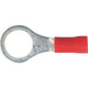 OEX Crimp Terminal Ring Red ID 8.4mm Vinyl 100 Pce