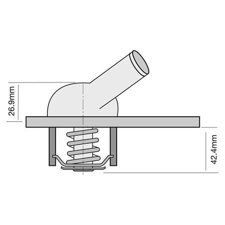 Tridon Thermostat Includes Housing - 88 Degrees C TT506-190