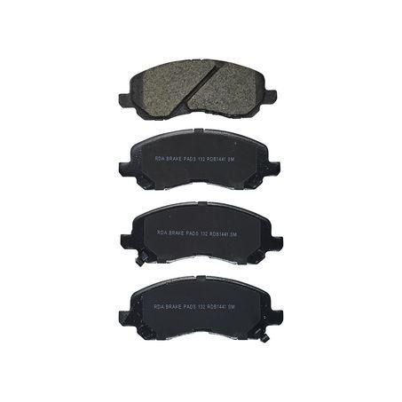 RDA GP MAX LOW METALLIC BRAKE PAD SET DODGE JEEP MITSUBISHI RDB1441