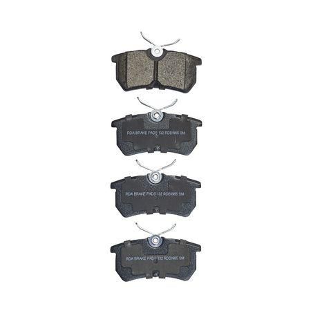 RDA GP MAX LOW METALLIC BRAKE PAD SET FORD FOCUS RDB1965