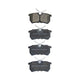 RDA GP MAX LOW METALLIC BRAKE PAD SET FORD FOCUS RDB1965