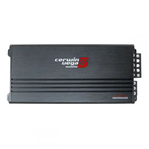 Cerwin-Vega XED Series 5-Channel Amplifier | 65W x 4 + 300W RMS, Compact Full-System Solution