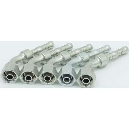 Burgaflex Steel Fitting # 6 FOR - Reduced Burgaclip #6 45° SCX1311-5