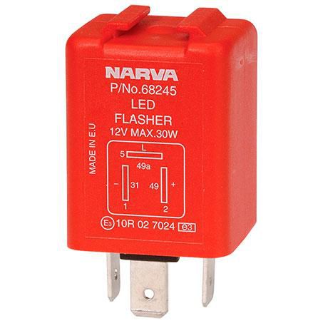 Narva Electronic LED Flasher 12V 3 Pin