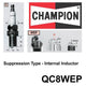 Champion Marine / Motorcycle Spark Plug QC8WEP