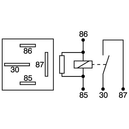 Narva 12V Relay 4 Pin 70A