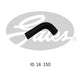 Gates Moulded Heater Hose 02-0362