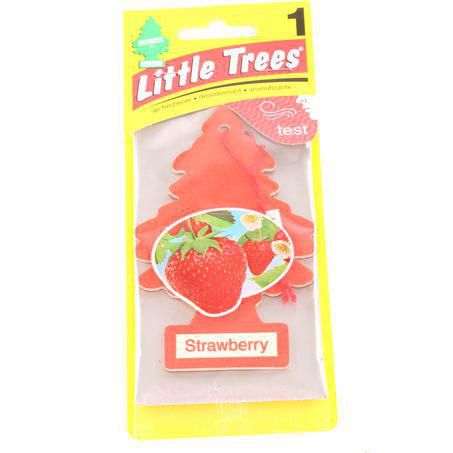 Little Trees Car Air Freshener - Strawberry Scent U1P-10312