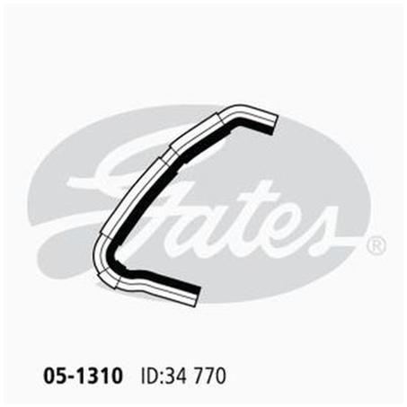 Gates Radiator Hose Lower 05-1310