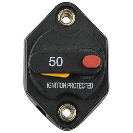 OEX Mini Flush Mount Manual Reset Circuit Breaker 50A - 1 piece