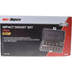 Repco 14 Piece 1/2in Dr.Impact Socket Set Metric RTK3122