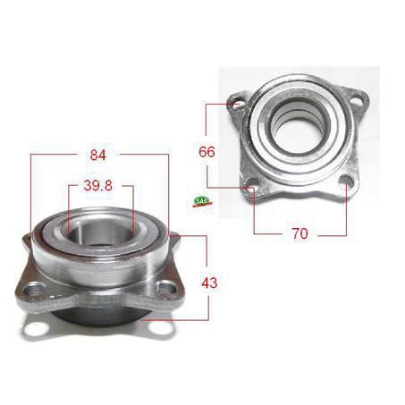 SAS AUTO PARTS SAS Wheel Hub HA5036
