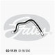 Gates Moulded Heater Hose 02-1139