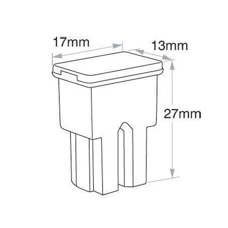 OEX Fusible Link Mini Female Type 1 20A White 1 Pce