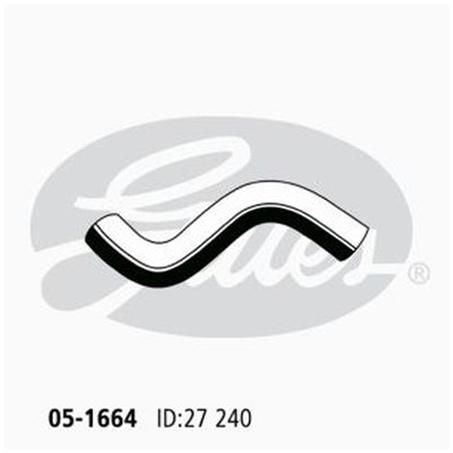 Gates Radiator Hose Upper 05-1664