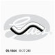 Gates Radiator Hose Upper 05-1664