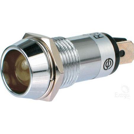 OEX Pilot Light LED Amber 24V Blade Terminals