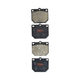RDA BRAKES RDA GP Max General Purpose Low Metallic Brake Pad Set RDB315
