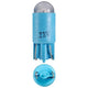 Narva LED Wedge KW2.1x9.5d Blue Base Globe 12V W 47864