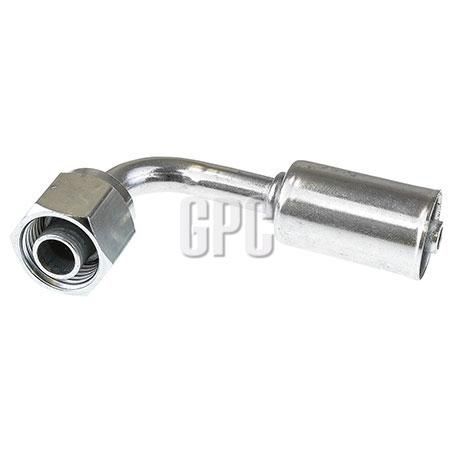 OEX Steel Fitting # 8 FOR - Beadlock Step Down #6 90° SFX1328