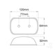 OEX Side Marker Light Red/Amber LED 9 to 33V
