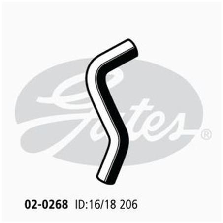 Gates Moulded Heater Hose 02-0268