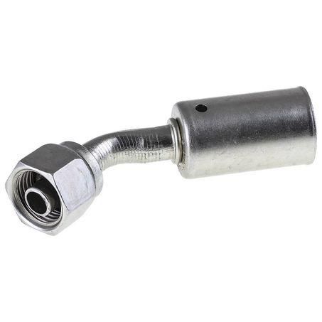 Atco Steel Fitting # 6 FOR - Beadlock #6 45° SBX1311