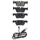 RDA GP MAX LOW METALLIC BRAKE PAD SET BMW RDB2208