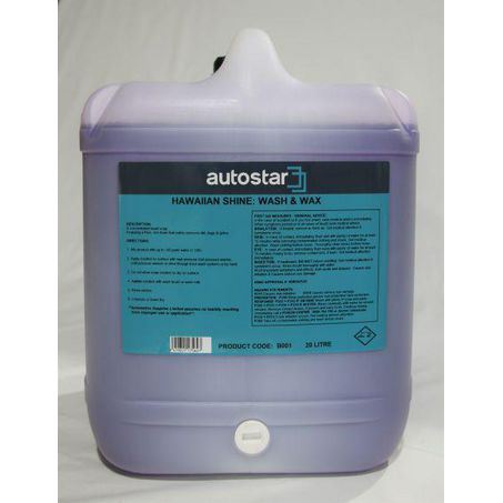 HAWAIIAN SHINE - WASH & WAX 20L B001-20
