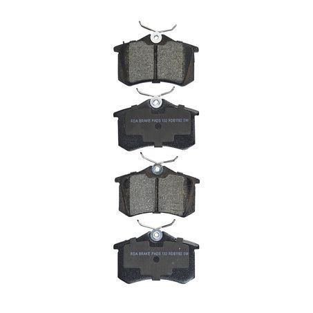 RDA GP MAX LOW METALLIC BRAKE PAD SET AUDI VOLKSWAGEN RDB1192