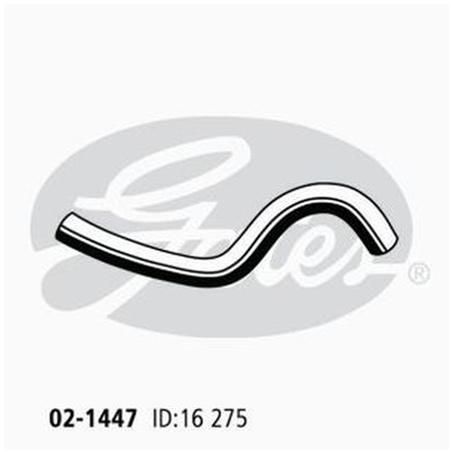 Gates Moulded Heater Hose 02-1447