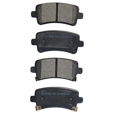 RDA BRAKES RDA GP Max General Purpose Low Metallic Brake Pad Set RDB2184