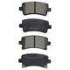 RDA BRAKES RDA GP Max General Purpose Low Metallic Brake Pad Set RDB2184