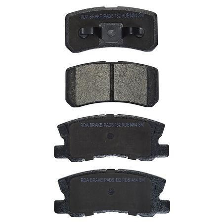 RDA GP MAX LOW METALLIC BRAKE PAD SET DODGE JEEP MITSUBISHI RDB1464